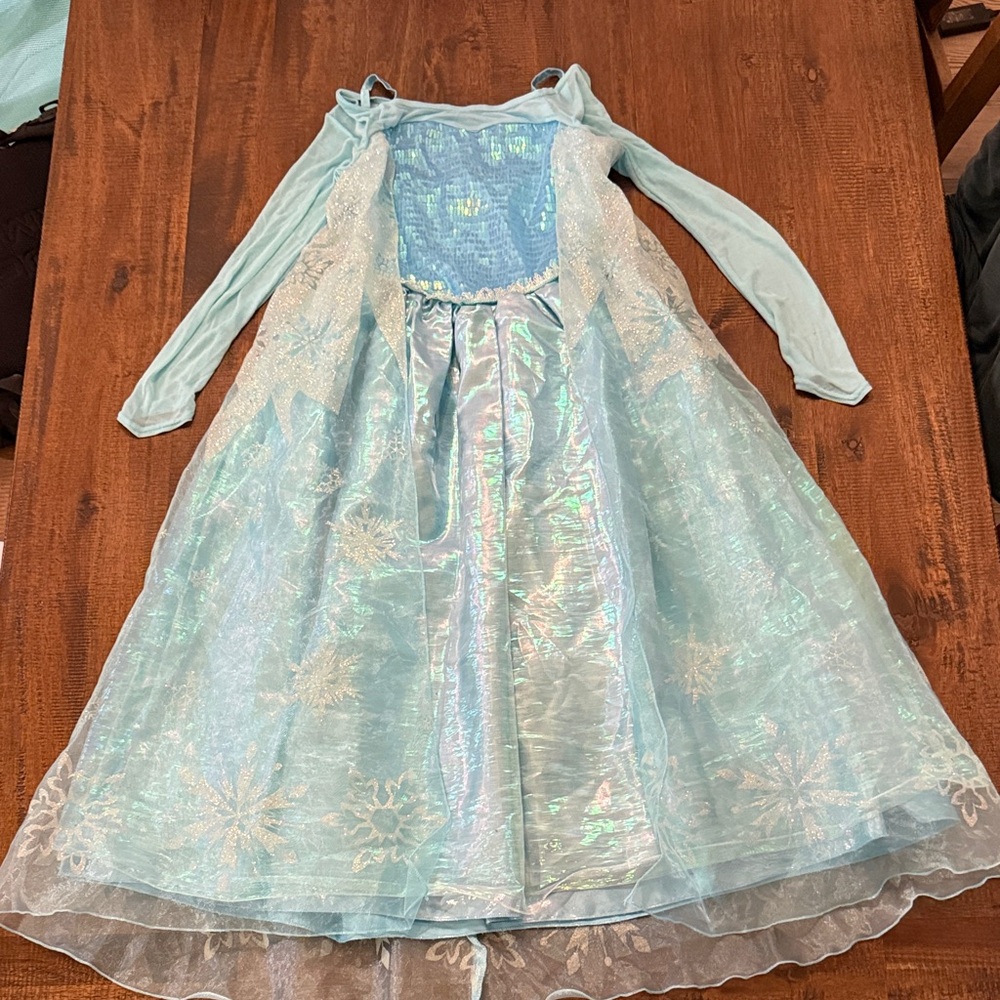 Elsa Frozen Disney Princess Dress- Blue